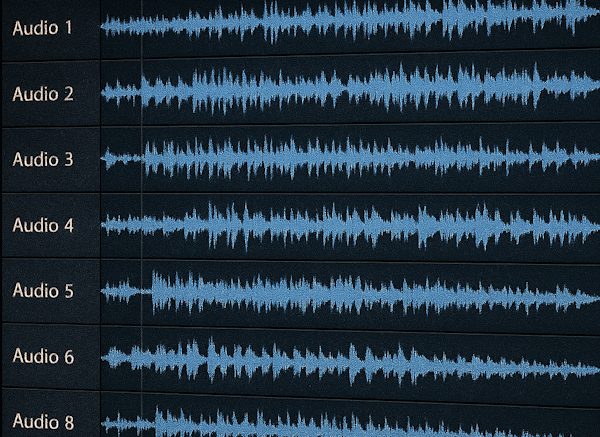 Audio mixing session
